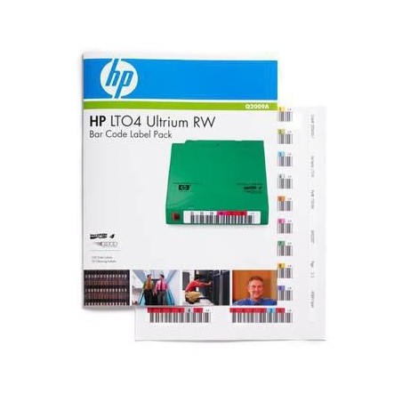 "HPE LTO-4 Ultrium RW Bar Code Label Q2009A - Reliable Data Storage Solution"